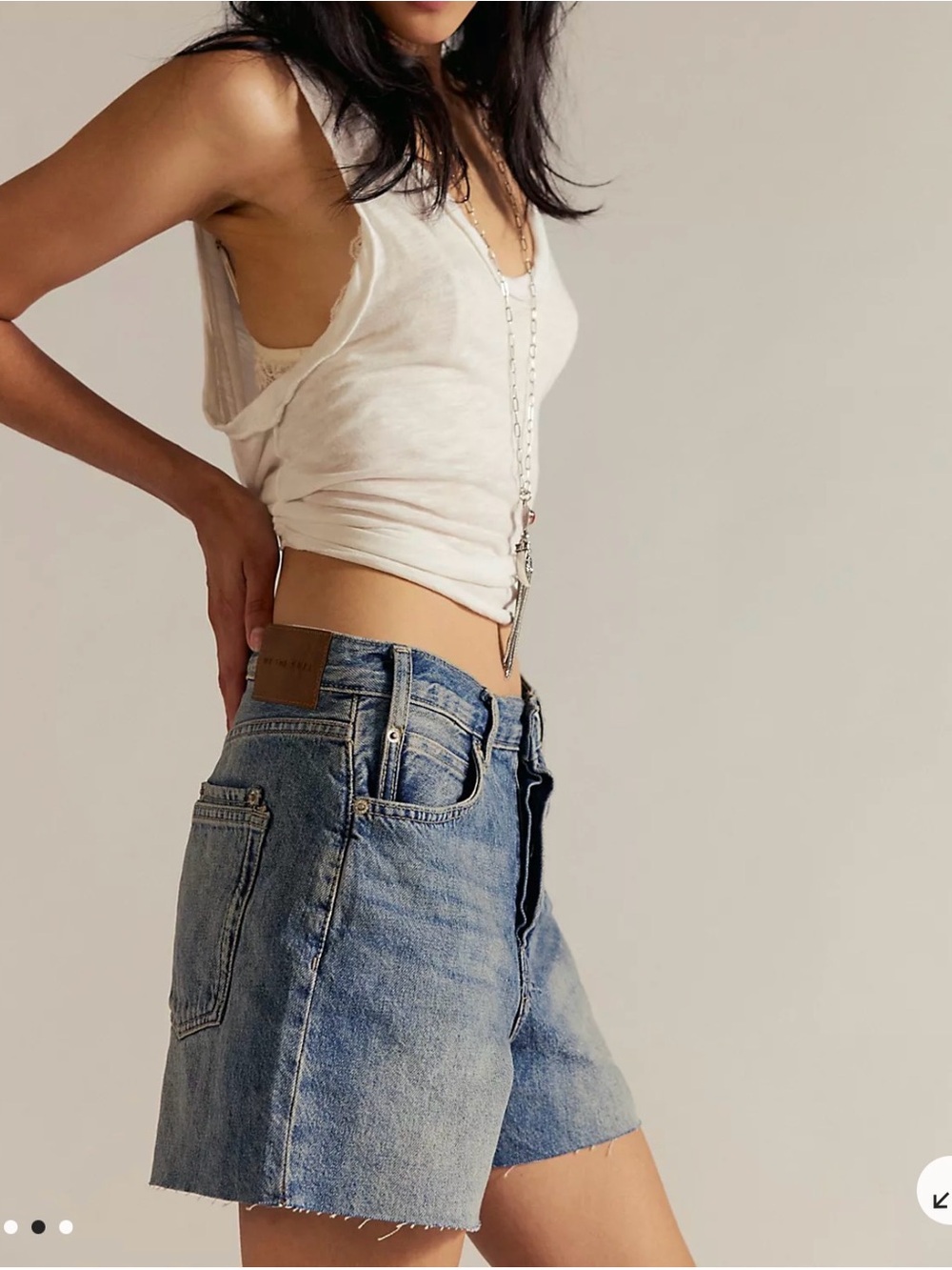 We The Free Tippi Shorts Denim Shorts - In Your Town